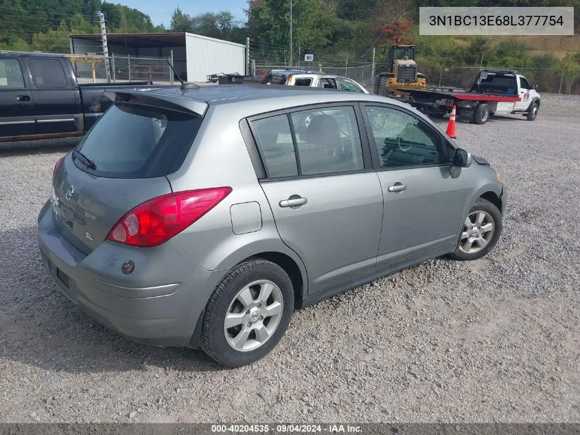 3N1BC13E68L377754 2008 Nissan Versa 1.8Sl