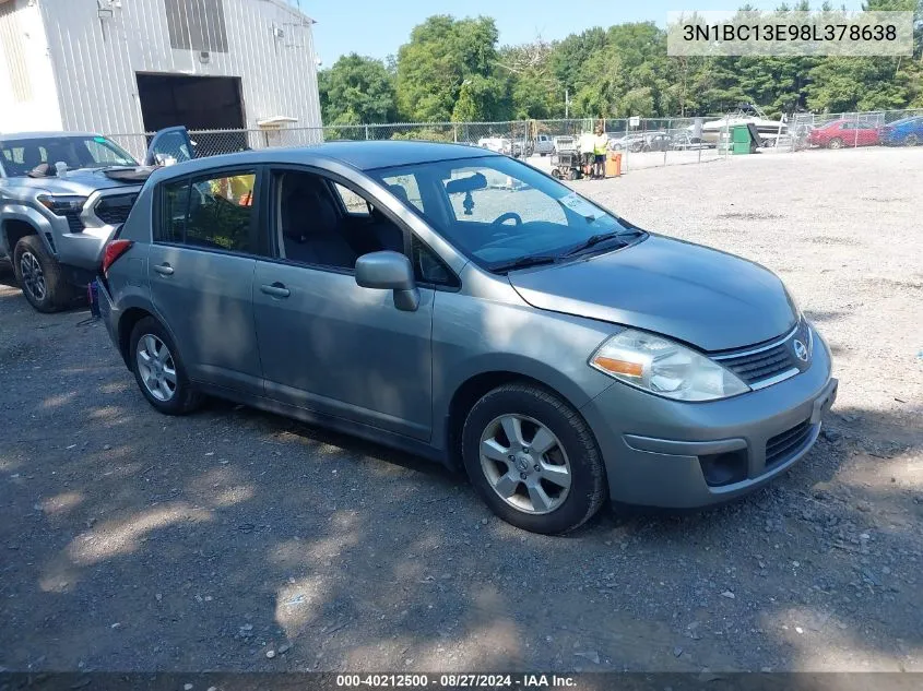 3N1BC13E98L378638 2008 Nissan Versa 1.8Sl