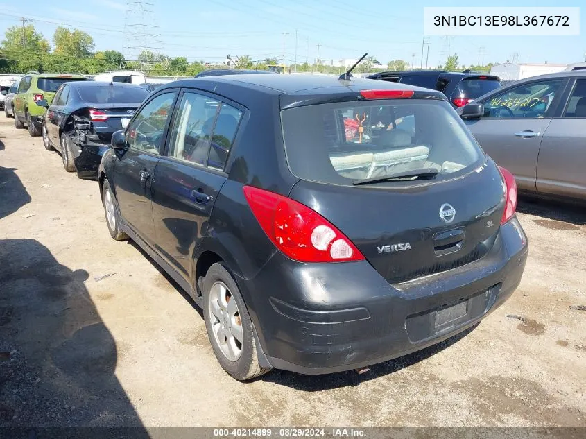 3N1BC13E98L367672 2008 Nissan Versa 1.8Sl