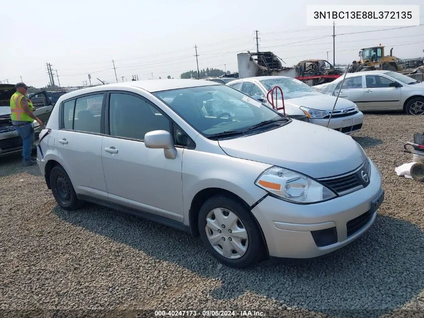 3N1BC13E88L372135 2008 Nissan Versa 1.8S