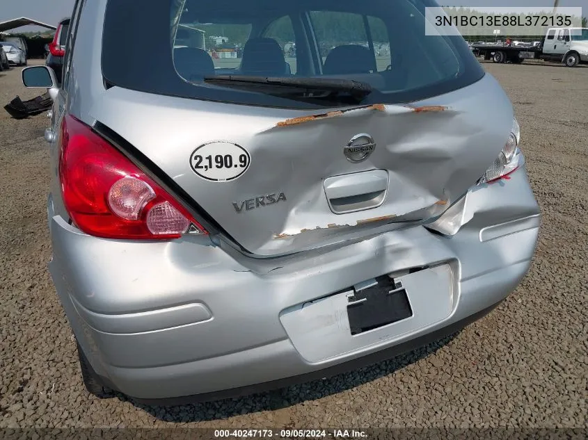 3N1BC13E88L372135 2008 Nissan Versa 1.8S