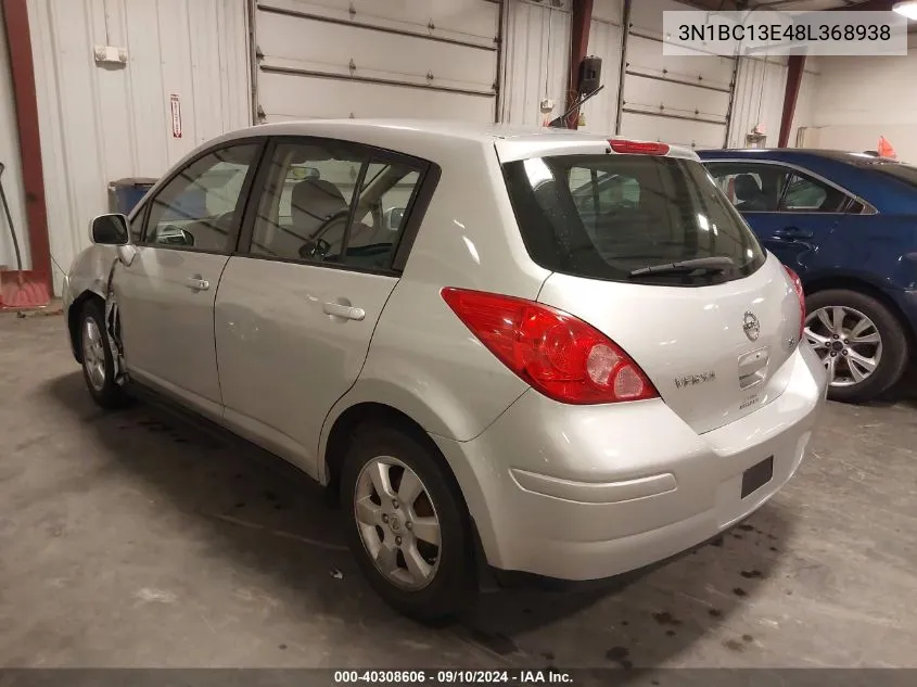 3N1BC13E48L368938 2008 Nissan Versa 1.8Sl