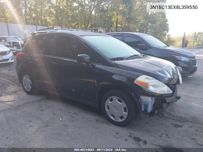 3N1BC13EX8L359550 2008 Nissan Versa S/Sl