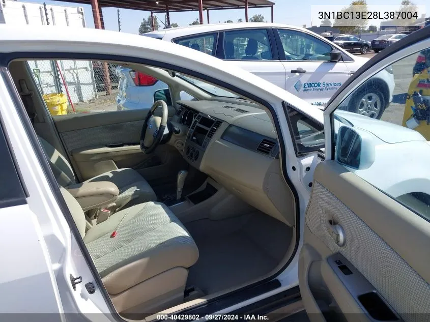 3N1BC13E28L387004 2008 Nissan Versa 1.8Sl