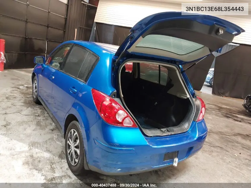 3N1BC13E68L354443 2008 Nissan Versa 1.8S