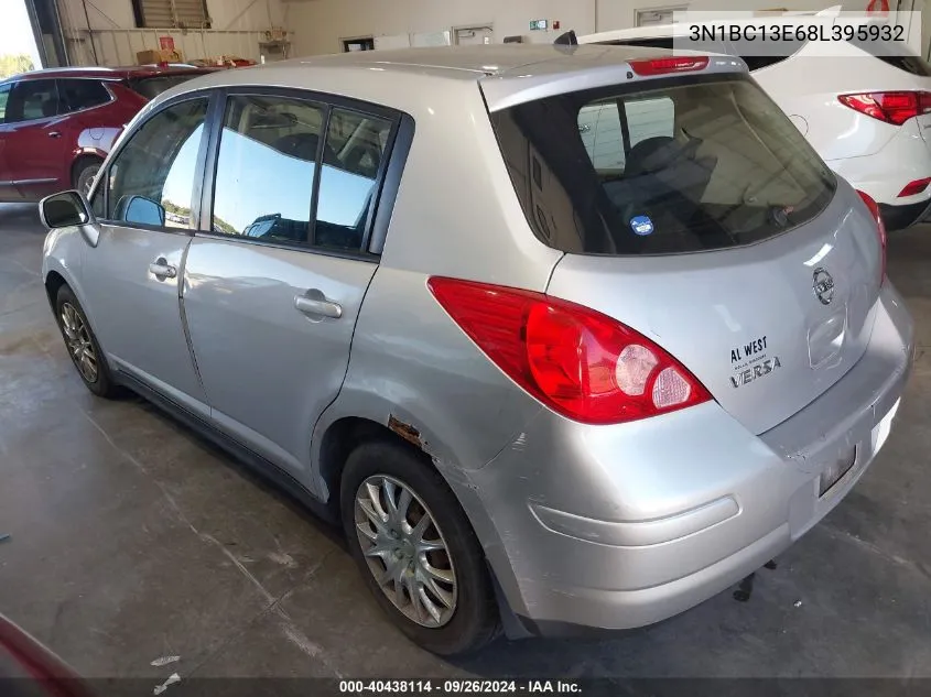 2008 Nissan Versa 1.8S VIN: 3N1BC13E68L395932 Lot: 40438114