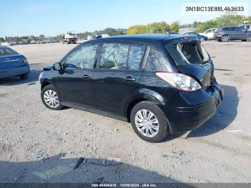 2008 Nissan Versa S/Sl VIN: 3N1BC13E88L463633 Lot: 40496438