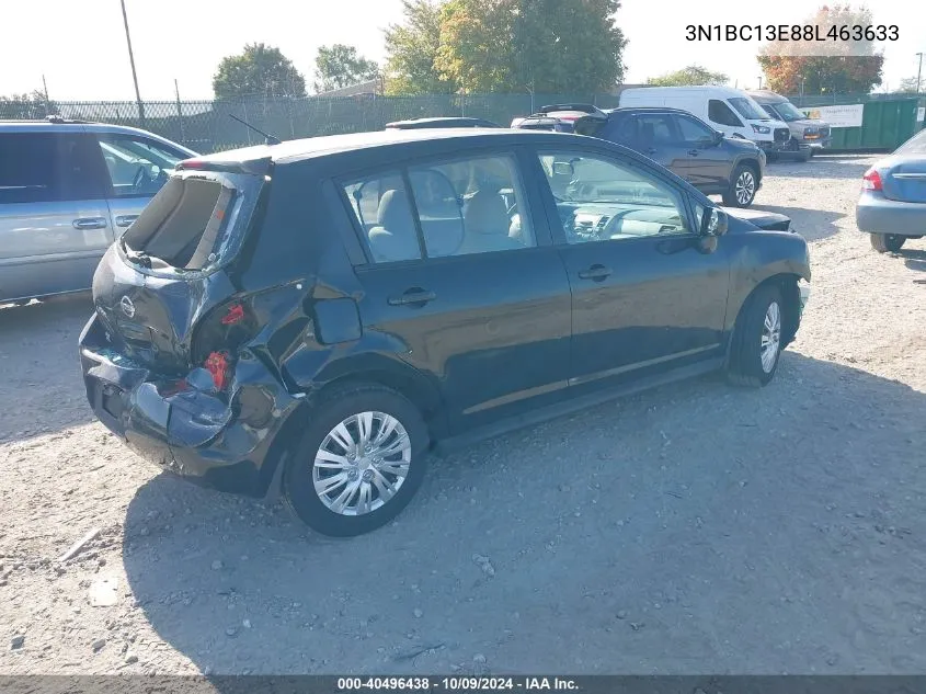 2008 Nissan Versa S/Sl VIN: 3N1BC13E88L463633 Lot: 40496438