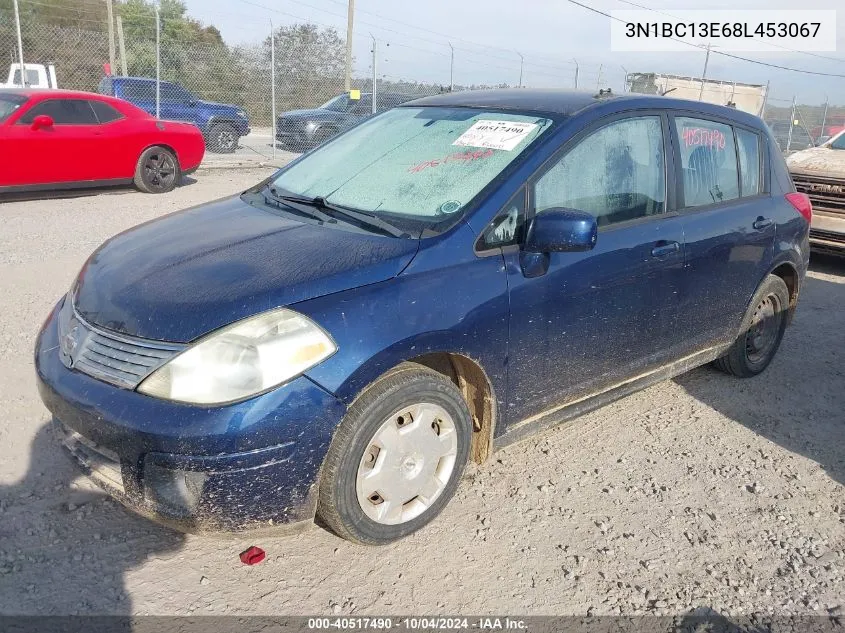 2008 Nissan Versa 1.8S VIN: 3N1BC13E68L453067 Lot: 40517490