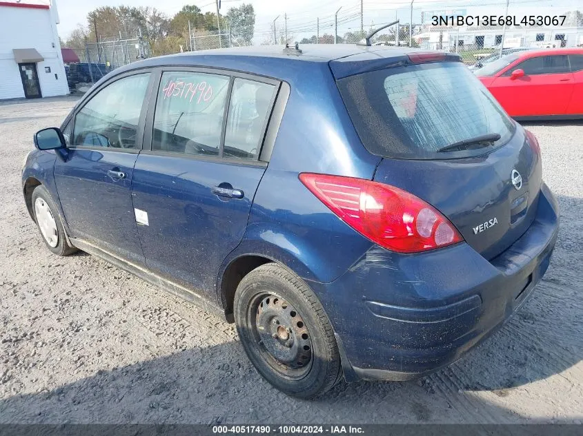 2008 Nissan Versa 1.8S VIN: 3N1BC13E68L453067 Lot: 40517490