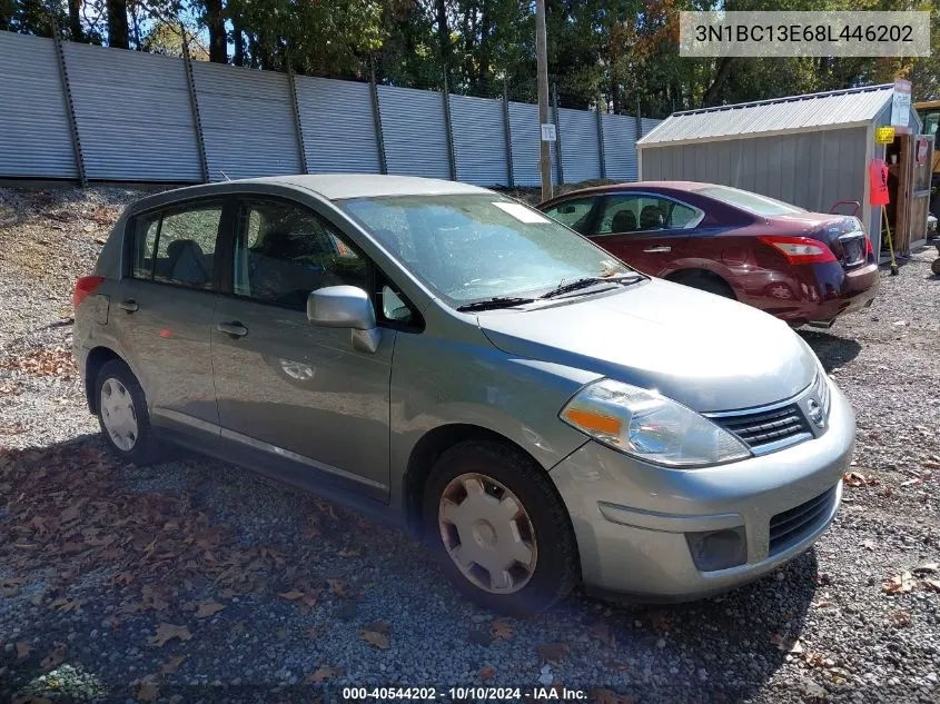 2008 Nissan Versa 1.8S VIN: 3N1BC13E68L446202 Lot: 40544202