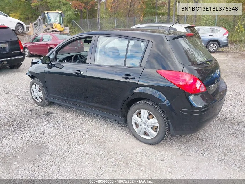 2008 Nissan Versa 1.8S VIN: 3N1BC13E18L376348 Lot: 40560655