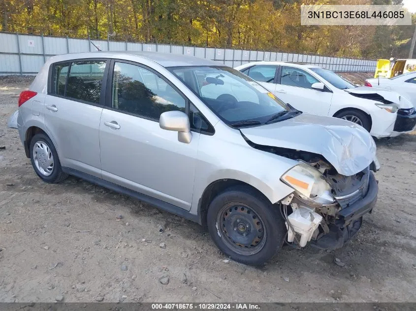 2008 Nissan Versa 1.8S VIN: 3N1BC13E68L446085 Lot: 40718675