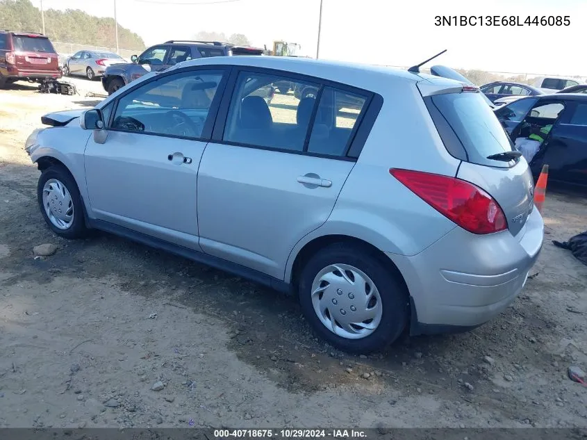 2008 Nissan Versa 1.8S VIN: 3N1BC13E68L446085 Lot: 40718675