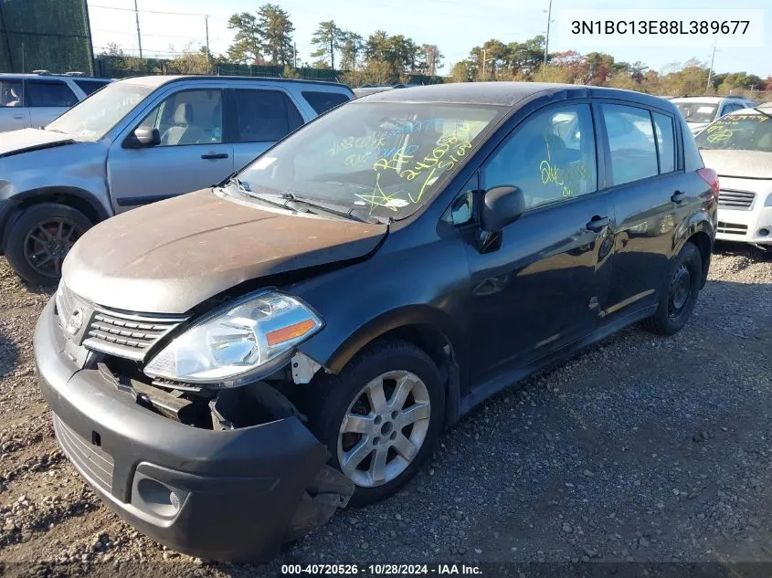 2008 Nissan Versa 1.8S VIN: 3N1BC13E88L389677 Lot: 40720526