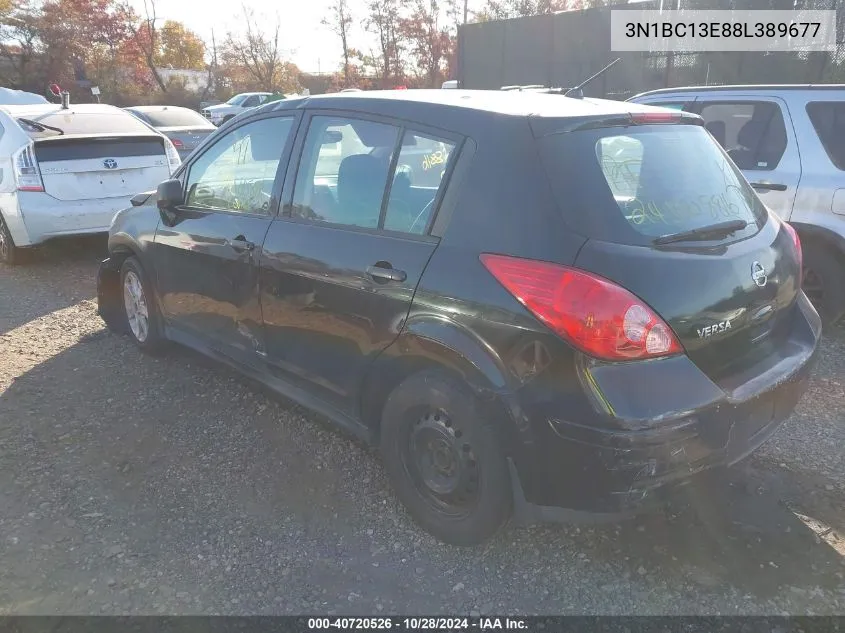 2008 Nissan Versa 1.8S VIN: 3N1BC13E88L389677 Lot: 40720526