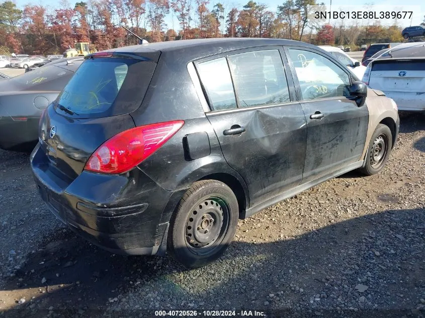 2008 Nissan Versa 1.8S VIN: 3N1BC13E88L389677 Lot: 40720526