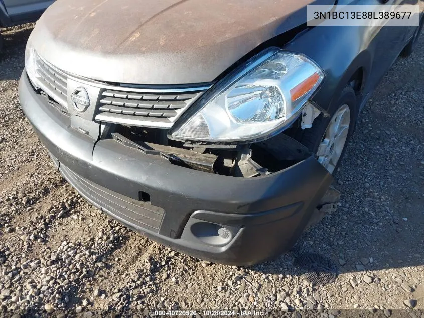 2008 Nissan Versa 1.8S VIN: 3N1BC13E88L389677 Lot: 40720526