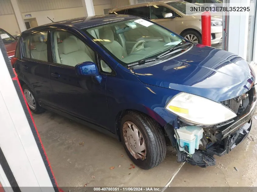 2008 Nissan Versa 1.8S VIN: 3N1BC13E78L352295 Lot: 40780351