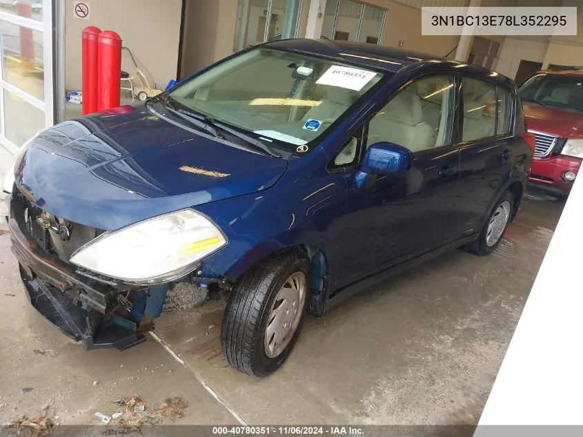 2008 Nissan Versa 1.8S VIN: 3N1BC13E78L352295 Lot: 40780351