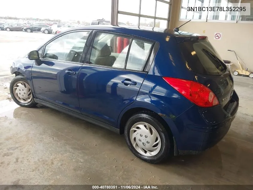 2008 Nissan Versa 1.8S VIN: 3N1BC13E78L352295 Lot: 40780351