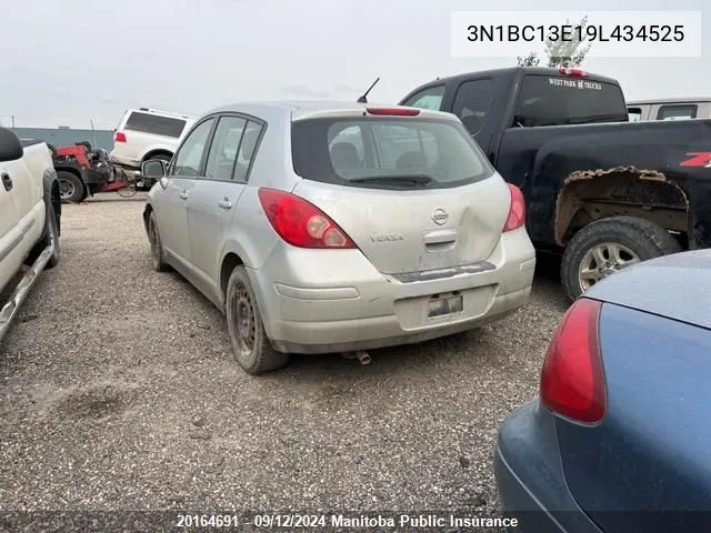 3N1BC13E19L434525 2009 Nissan Versa 1.8 S