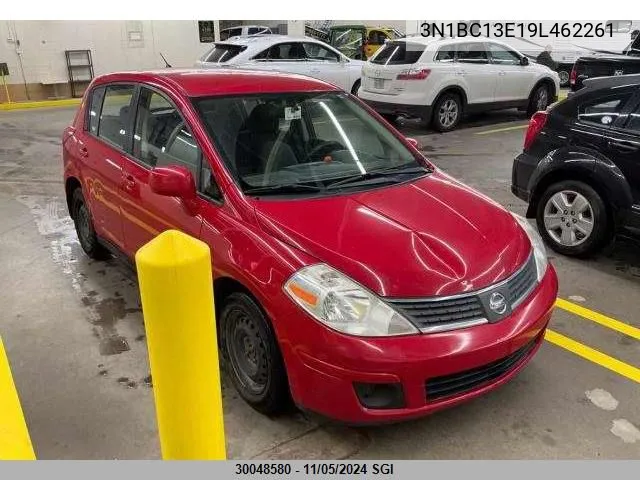 2009 Nissan Versa S/Sl VIN: 3N1BC13E19L462261 Lot: 30048580