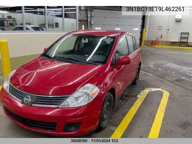 2009 Nissan Versa S/Sl VIN: 3N1BC13E19L462261 Lot: 30048580