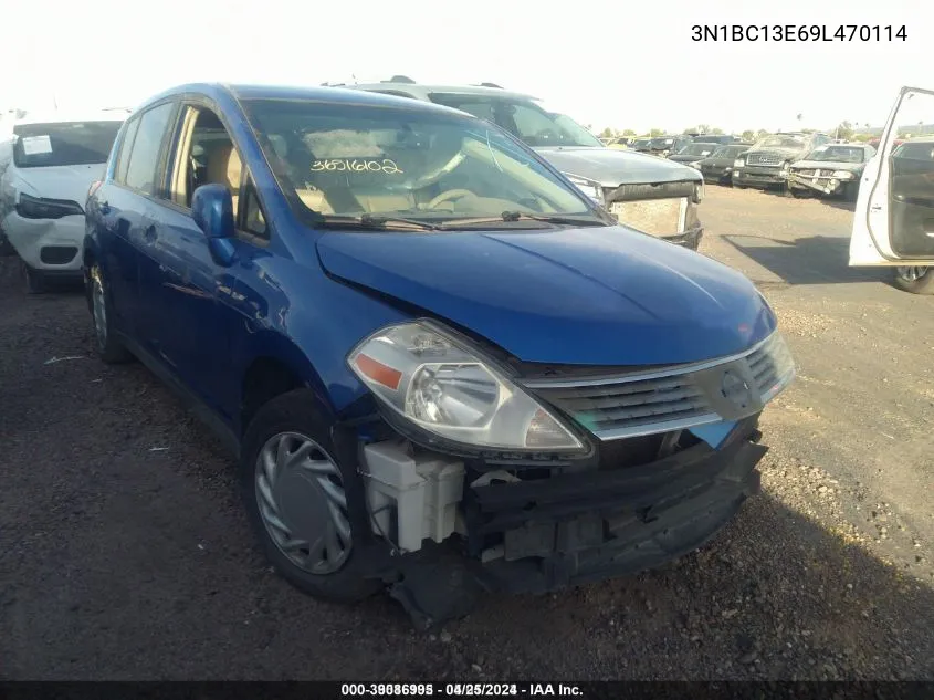 3N1BC13E69L470114 2009 Nissan Versa 1.8S