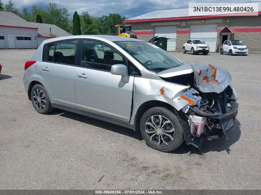 2009 Nissan Versa 1.8S VIN: 3N1BC13E99L480426 Lot: 39689256