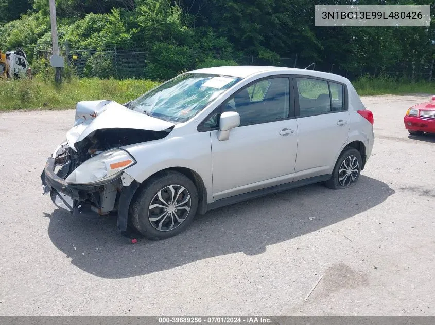 2009 Nissan Versa 1.8S VIN: 3N1BC13E99L480426 Lot: 39689256