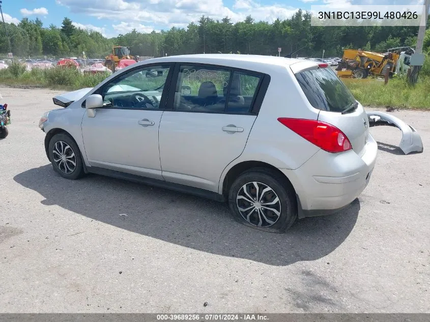 3N1BC13E99L480426 2009 Nissan Versa 1.8S