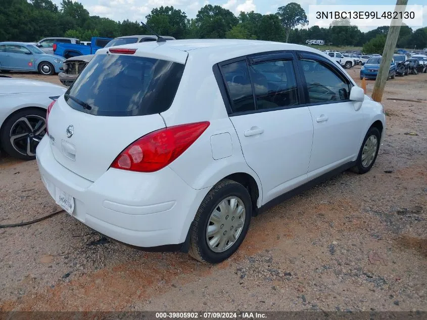 2009 Nissan Versa 1.8S VIN: 3N1BC13E99L482130 Lot: 39805902