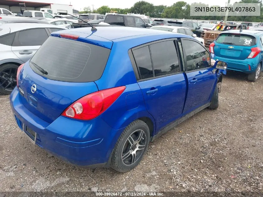 3N1BC13E79L407863 2009 Nissan Versa 1.8S