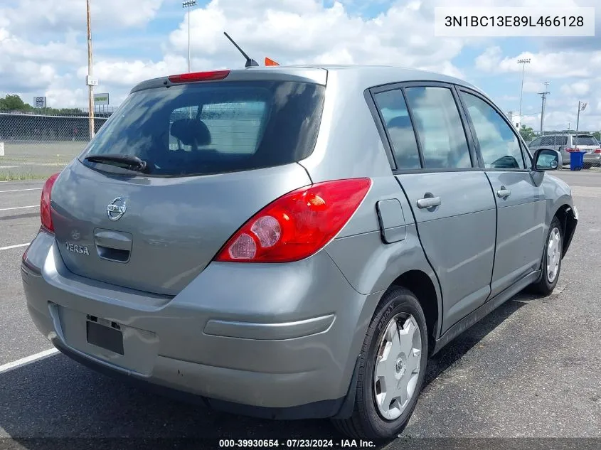 2009 Nissan Versa 1.8S VIN: 3N1BC13E89L466128 Lot: 39930654