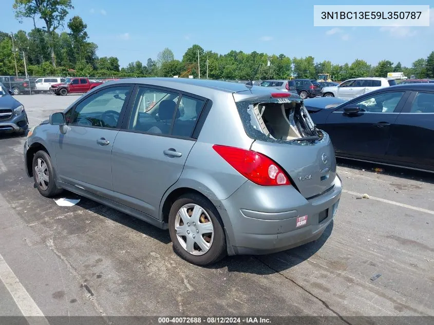 2009 Nissan Versa 1.8S VIN: 3N1BC13E59L350787 Lot: 40072688