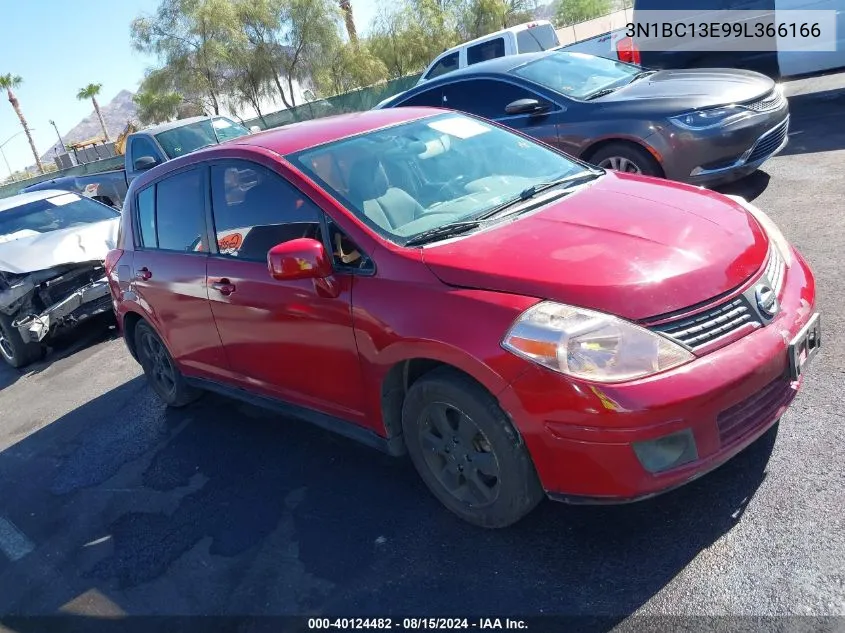 2009 Nissan Versa 1.8Sl VIN: 3N1BC13E99L366166 Lot: 40124482