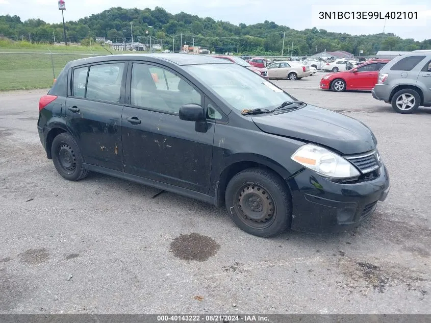 3N1BC13E99L402101 2009 Nissan Versa S/Sl