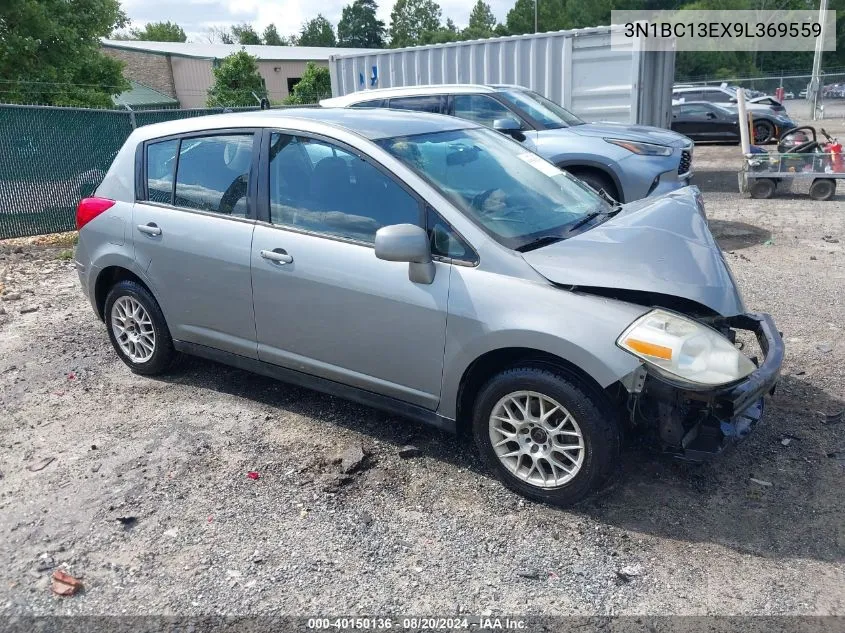 2009 Nissan Versa S/Sl VIN: 3N1BC13EX9L369559 Lot: 40150136