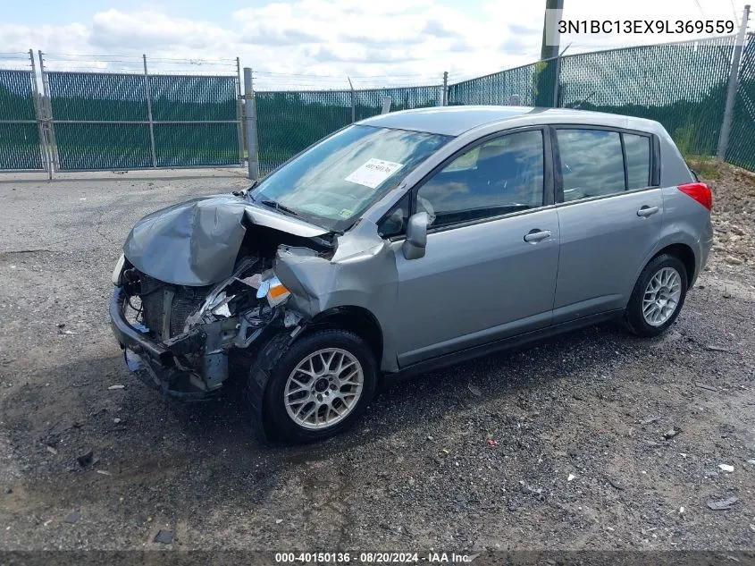 2009 Nissan Versa S/Sl VIN: 3N1BC13EX9L369559 Lot: 40150136