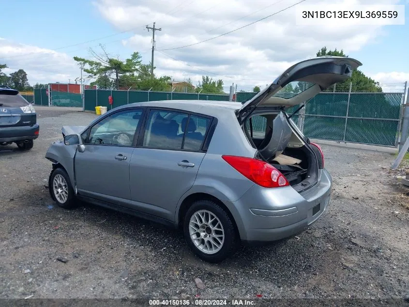 2009 Nissan Versa S/Sl VIN: 3N1BC13EX9L369559 Lot: 40150136