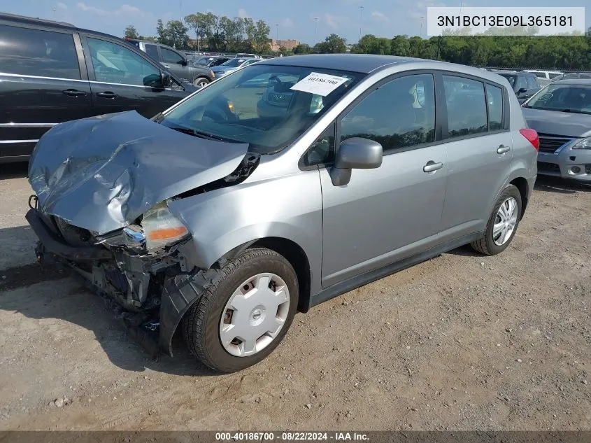 3N1BC13E09L365181 2009 Nissan Versa 1.8S