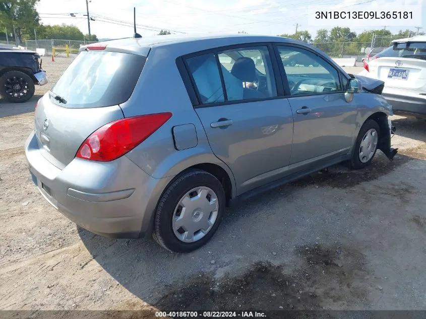 3N1BC13E09L365181 2009 Nissan Versa 1.8S