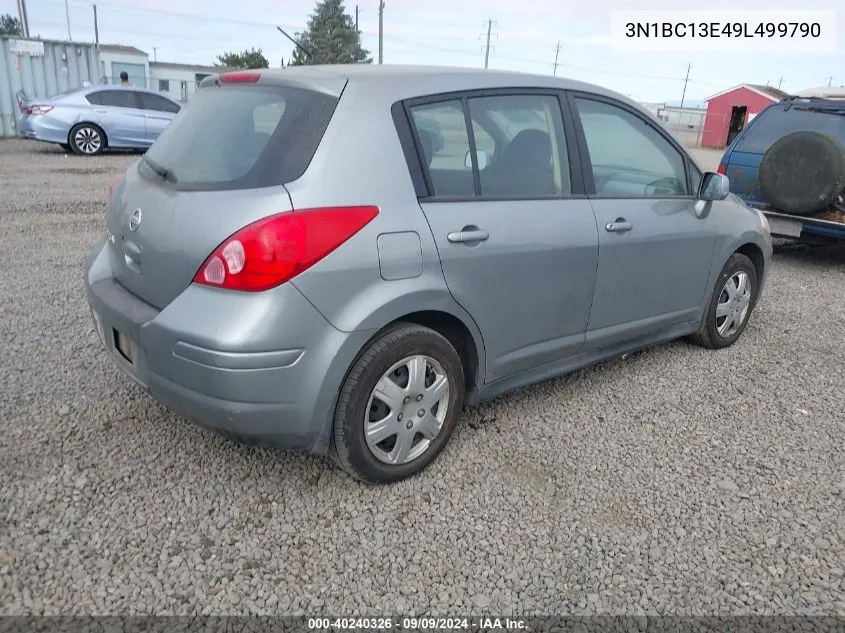 2009 Nissan Versa 1.8S VIN: 3N1BC13E49L499790 Lot: 40240326