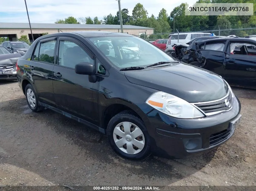 3N1CC11E49L493768 2009 Nissan Versa 1.6