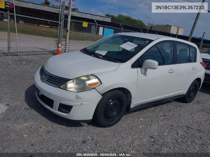 2009 Nissan Versa 1.8S VIN: 3N1BC13E39L367233 Lot: 40264520