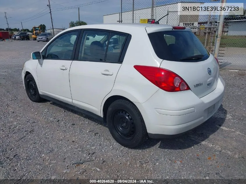 2009 Nissan Versa 1.8S VIN: 3N1BC13E39L367233 Lot: 40264520