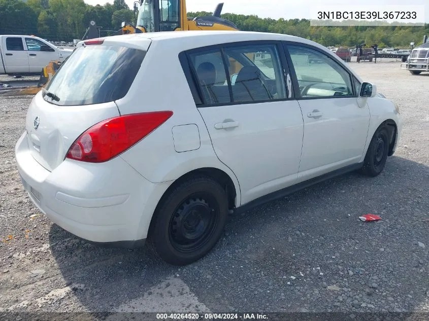 2009 Nissan Versa 1.8S VIN: 3N1BC13E39L367233 Lot: 40264520