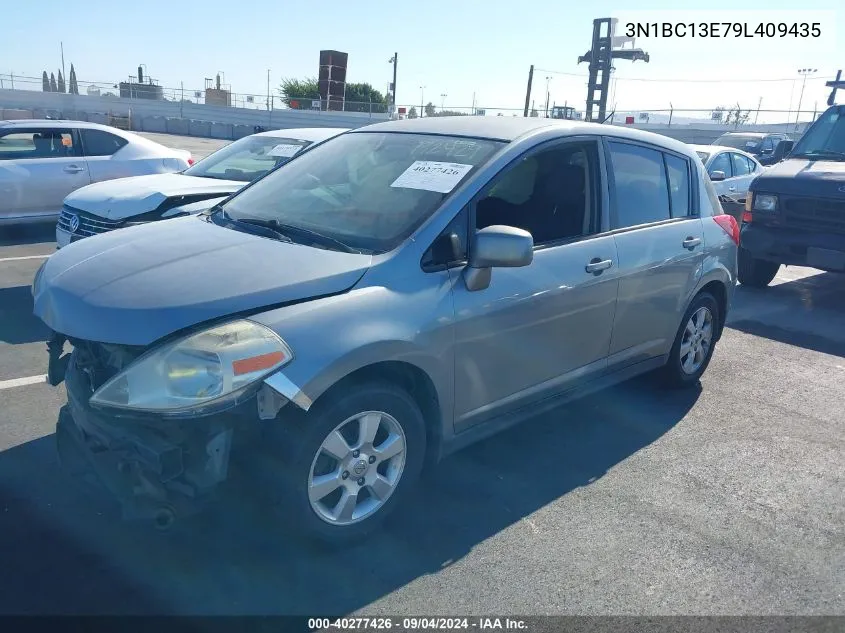 2009 Nissan Versa 1.8Sl VIN: 3N1BC13E79L409435 Lot: 40277426