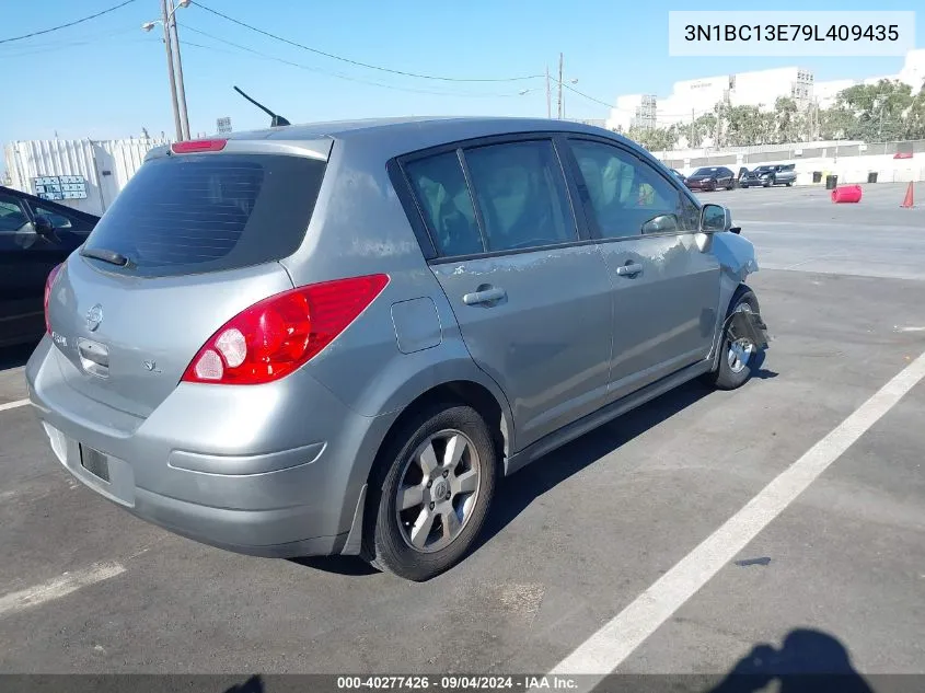 2009 Nissan Versa 1.8Sl VIN: 3N1BC13E79L409435 Lot: 40277426